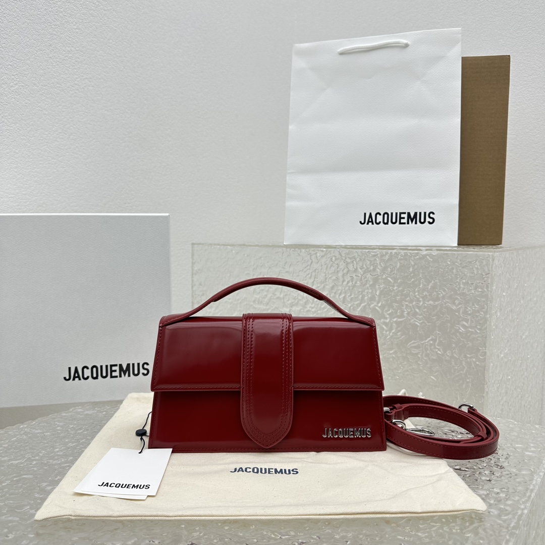 نسخة طبق الأصل عالية الجودة
 Jacquemus حقيبة حقيبة يد حقيبة الكتف &حقيبة كروس بودي جودة AAA+ الأصل
 رد : . براءات الاختراع والجلود C168868
