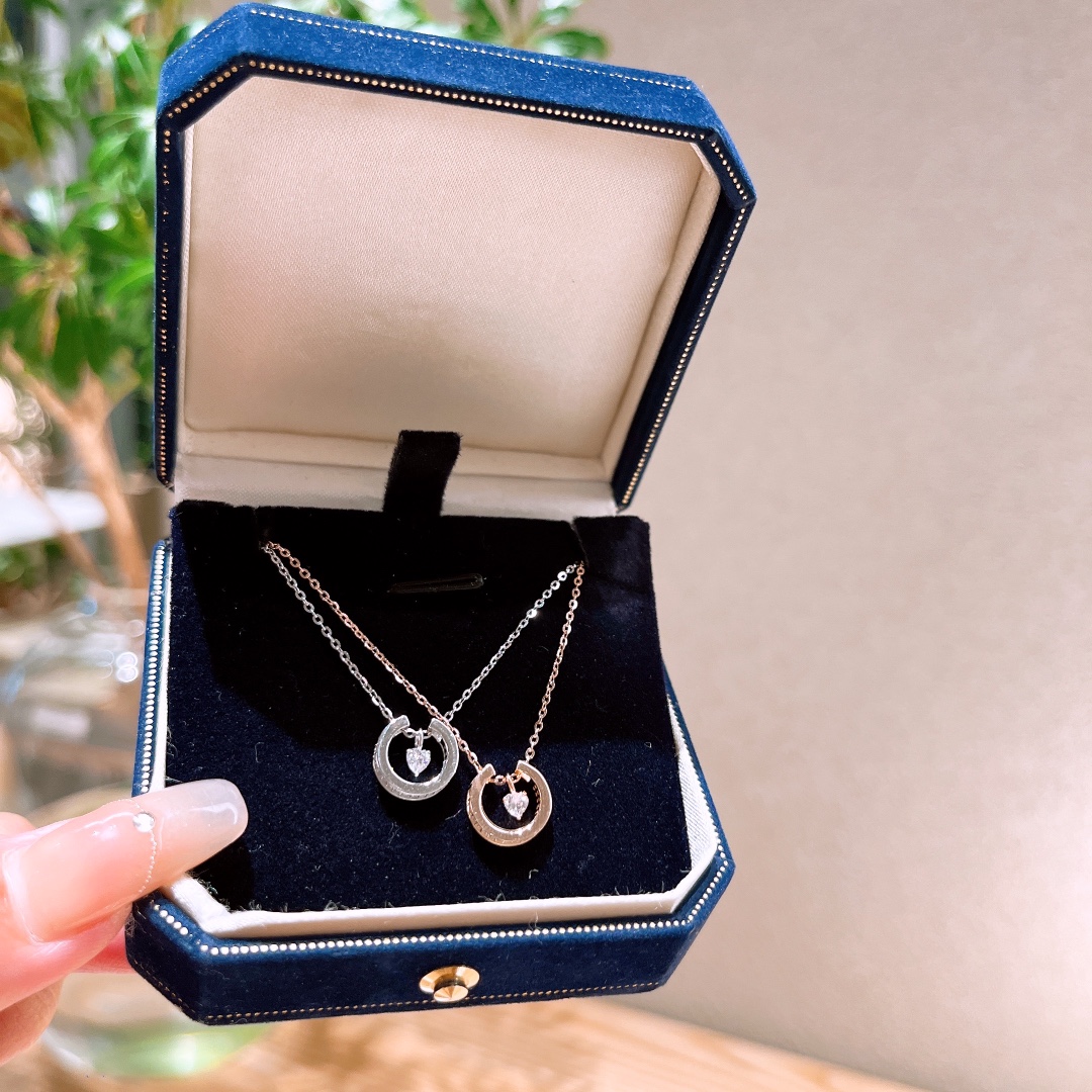 Low Allergy Silver Necklace Ins Style Wedding Silver