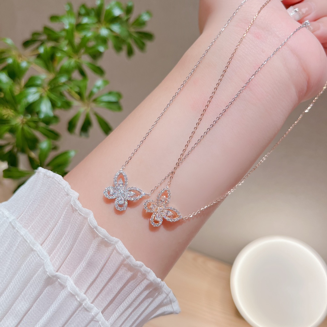 Solid Silver Necklace Ultra Minimal New Year Silver