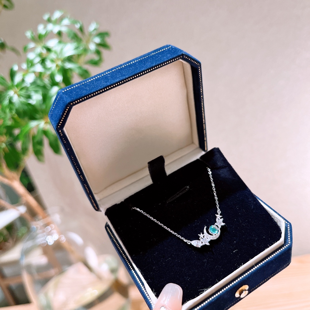 知性的ニッケル無添加銀ネックレスゴールド 母の誕生日