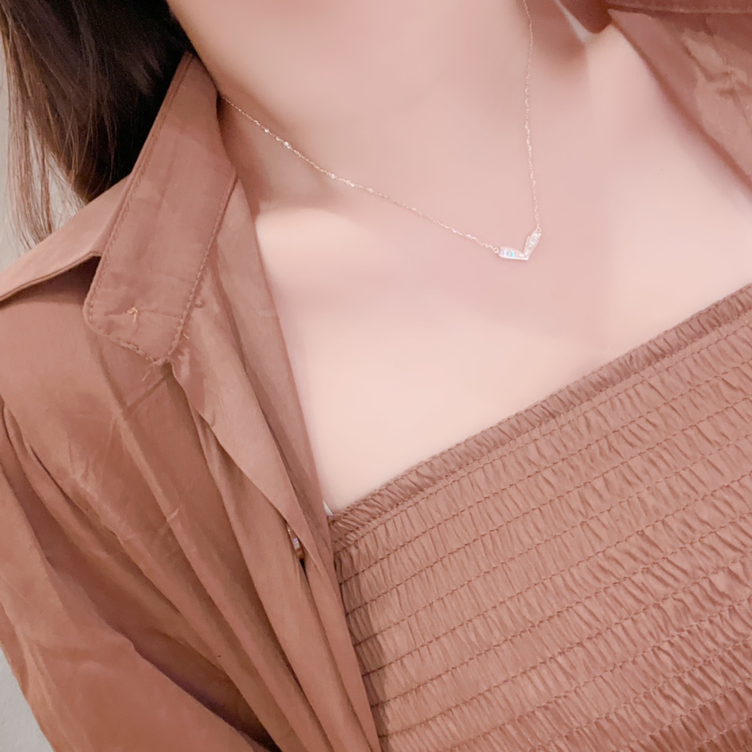 インスタ風925シルバーネックレスシルバー プロポーズ