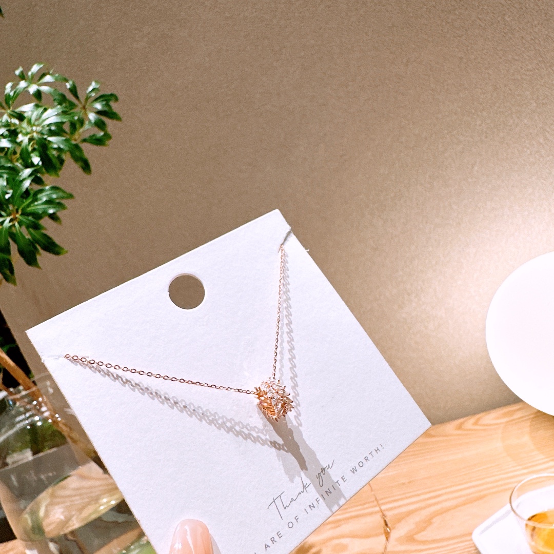 甘辛ファインシルバーネックレスシルバー 通勤