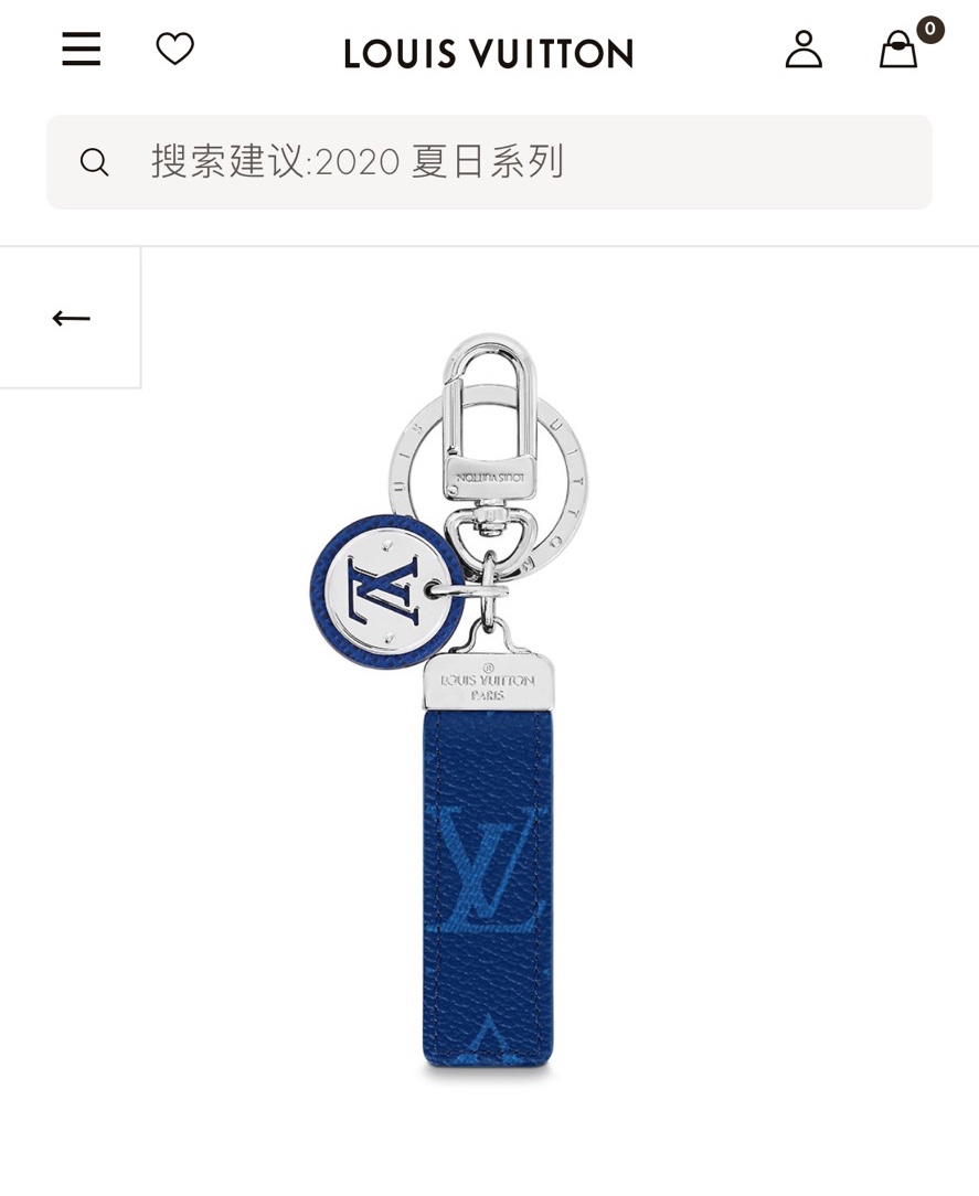 Lv钥匙扣借鉴旅行袋中的钥匙扣设计可满足各种时尚品味的实用配饰新版MonogramEcliPse搭配银色