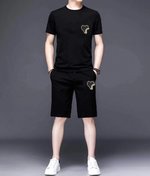 AMI Clothing Shorts T-Shirt Two Piece Outfits & Matching Sets Men Short Sleeve