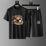 Dolce & Gabbana Clothing Shorts T-Shirt Two Piece Outfits & Matching Sets Men Short Sleeve