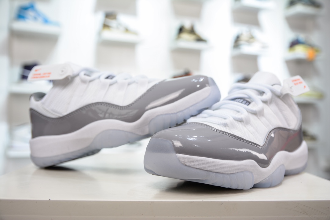 新款推荐Air Jordan AJ11 Low ”Legend blue” 低帮白灰 AV2187-140