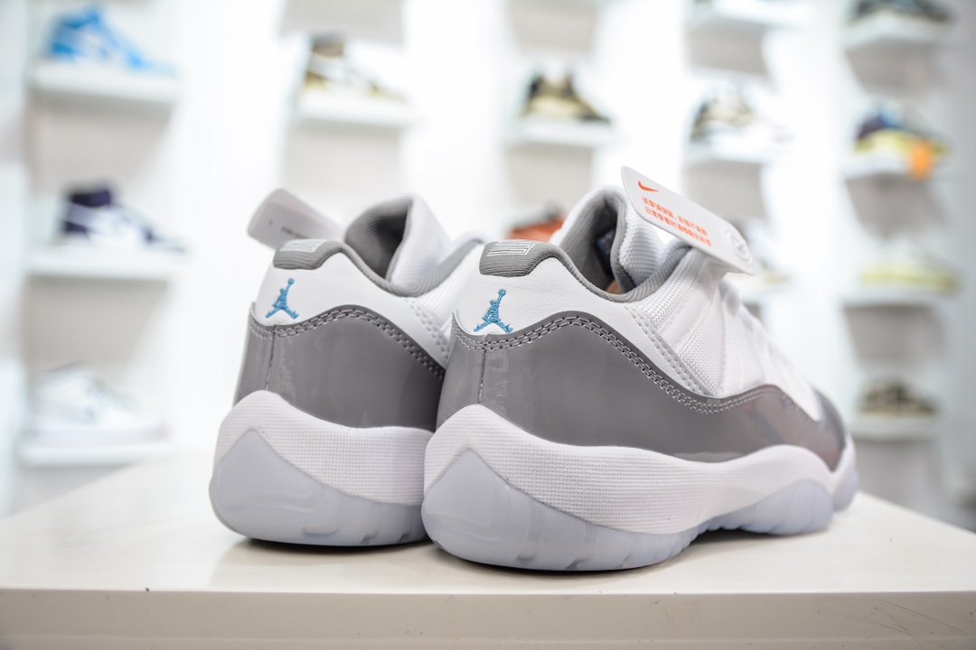 新款推荐Air Jordan AJ11 Low ”Legend blue” 低帮白灰 AV2187-140