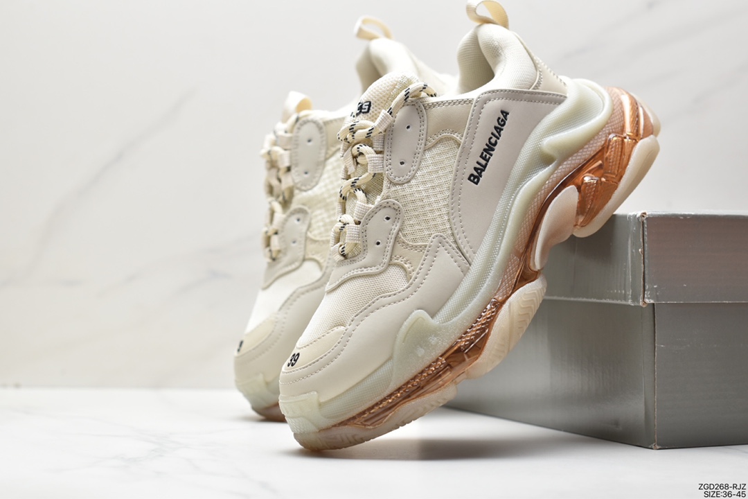 BALENCIAGA Triple S Balenciaga / Balenciaga three generations of old thick-soled dad shoes 541624 W2GA1 3210