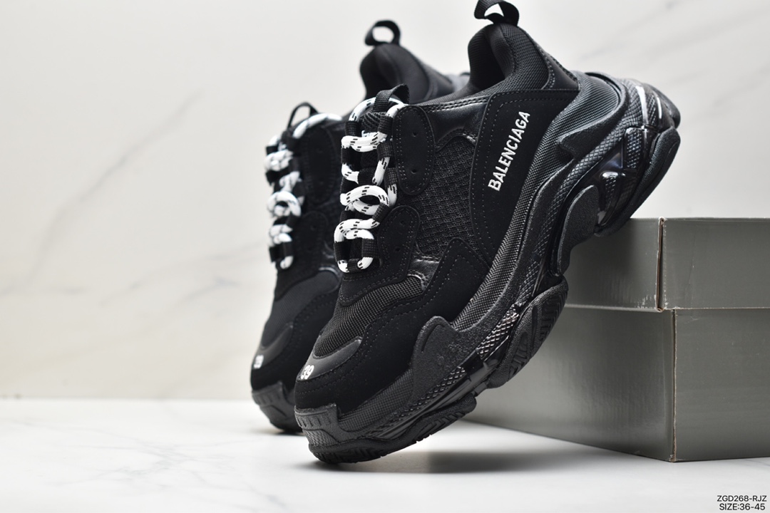 BALENCIAGA Triple S Balenciaga / Balenciaga three generations of old thick-soled dad shoes 541624 W2GA1 3210