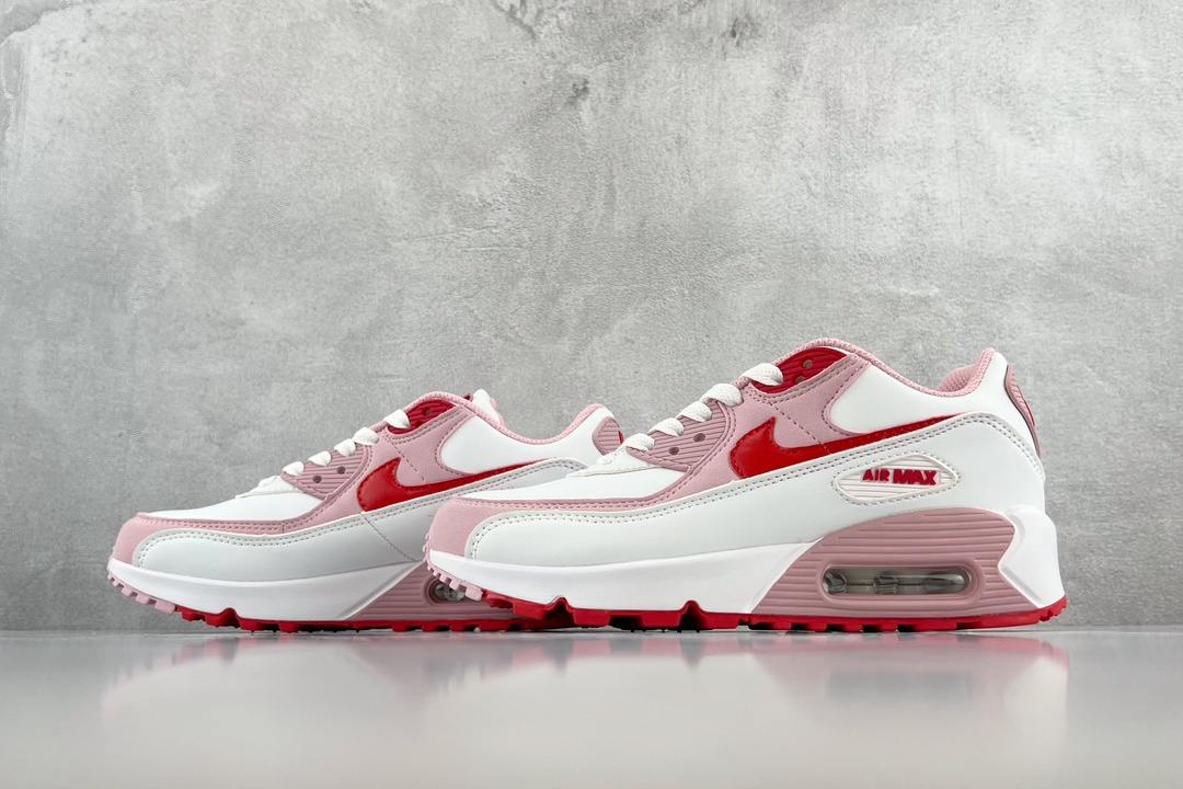 180 Nike Air Max 90 gs ”valentine's day'” 情人节白粉色 DD8029-100