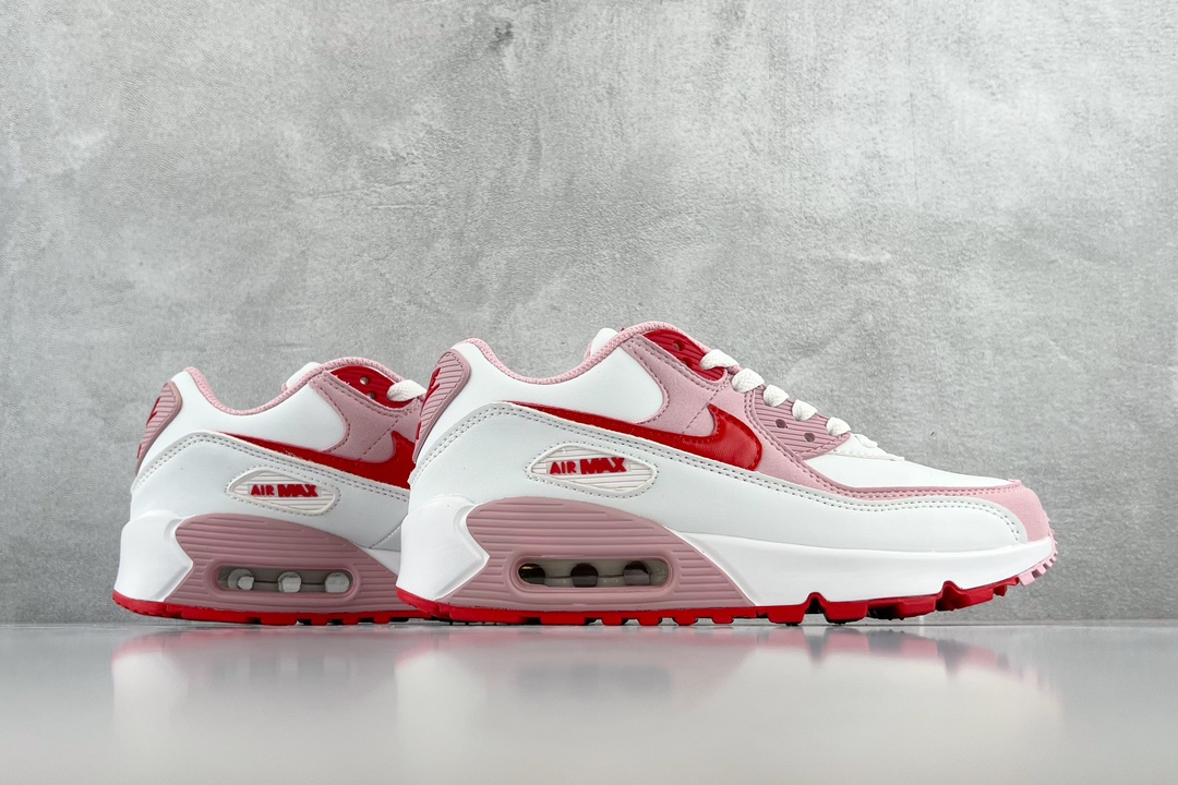 180 Nike Air Max 90 gs ”valentine's day'” 情人节白粉色 DD8029-100