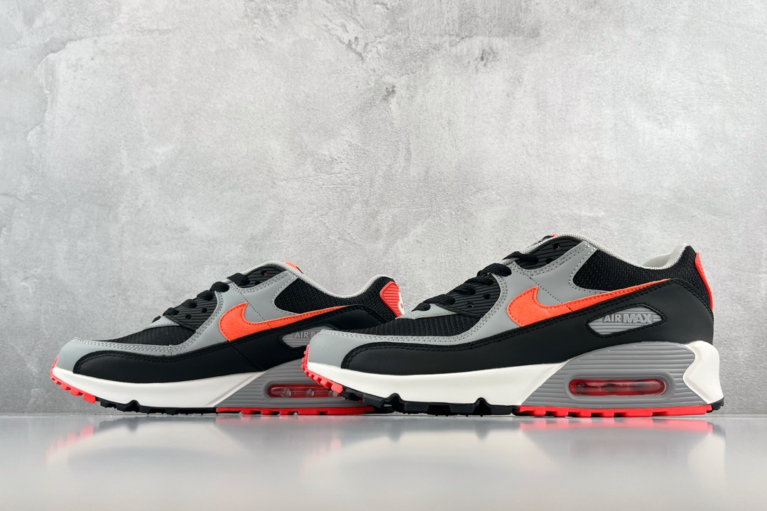 Nike Air Max 90 Black Silver Red CZ4222-001