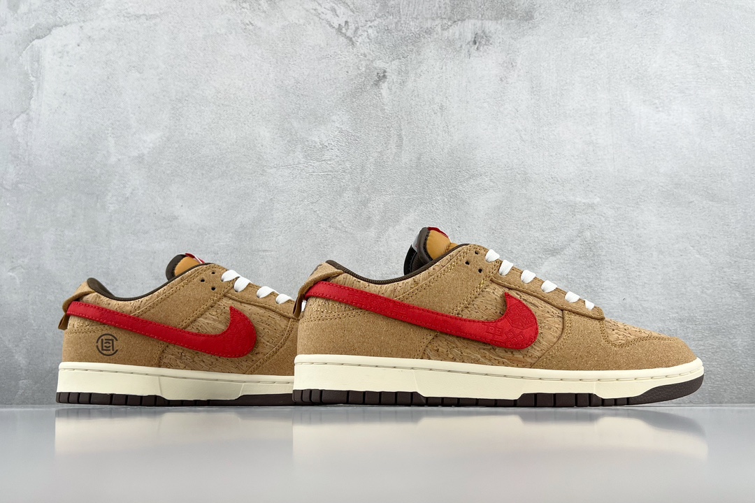 320 CLOT x Nike Dunk Low SP CN GCEL”Cork”' 20周年 FN0317-121