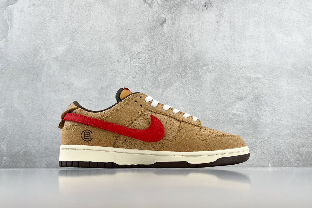 320 CLOT x Nike Dunk Low SP CN GCEL”Cork”' 20周年 FN0317-121