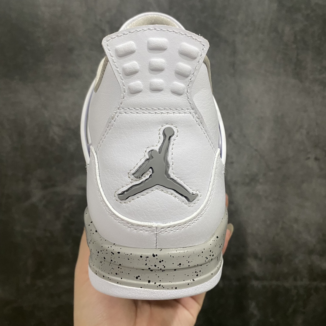 [New Green x/GX2.0] Air Jordan AJ4 Retro White Oreo CT8527-100 Green x Back to the Peak