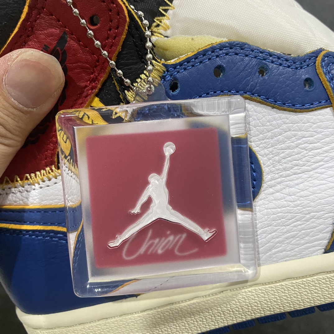 图片[9]-【PK4.0】最新版本  Union x Air Jordan AJ1 Retro High NRG联名四色拼接黑脚趾 BV1300-146 蓝黑红nn全新批次细节版本n市场针车最正确的版本n清洁度超高，所有细节经得起推敲 相当不错，外贸首选版本 高价零售推荐版本💪🏻 皮料用的n原楦原纸板开发 极致一眼正品既视感 原厂皮料 原厂拉帮工艺 全部采用原厂电脑车 针距 边距完全同步原鞋 原厂特供皮料承诺百分百一致原鞋 鞋面清洁度最高QC检验标准 控制溢胶 飞翼3D高频深度立体 全市场仅此一家  鞋盒、防尘纸  均采购来自原厂Size：40 40.5 41 42 42.5 43 44 44.5 45 46 47.5-莆田鞋批发中心