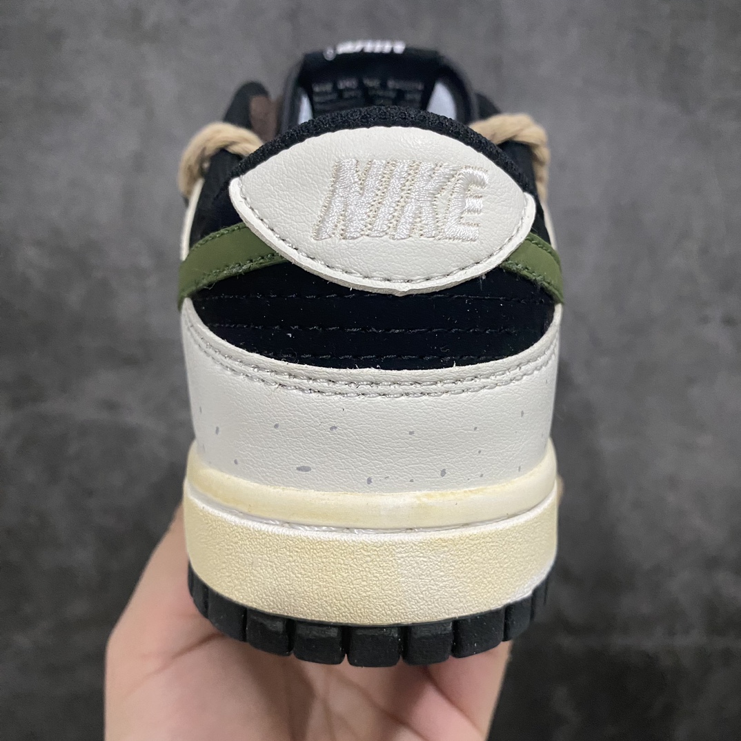 [God Edition] Nike Dunk Low Little Panda Deconstructed Hemp Rope Retro Distressed DD1503-101