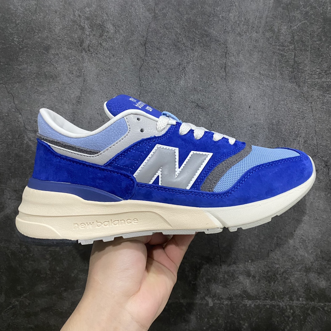 [KT version] NB997R New Balance 997R shock-absorbing, non-slip, wear-resistant, low-top, breathable running shoes royal blue U997RHD