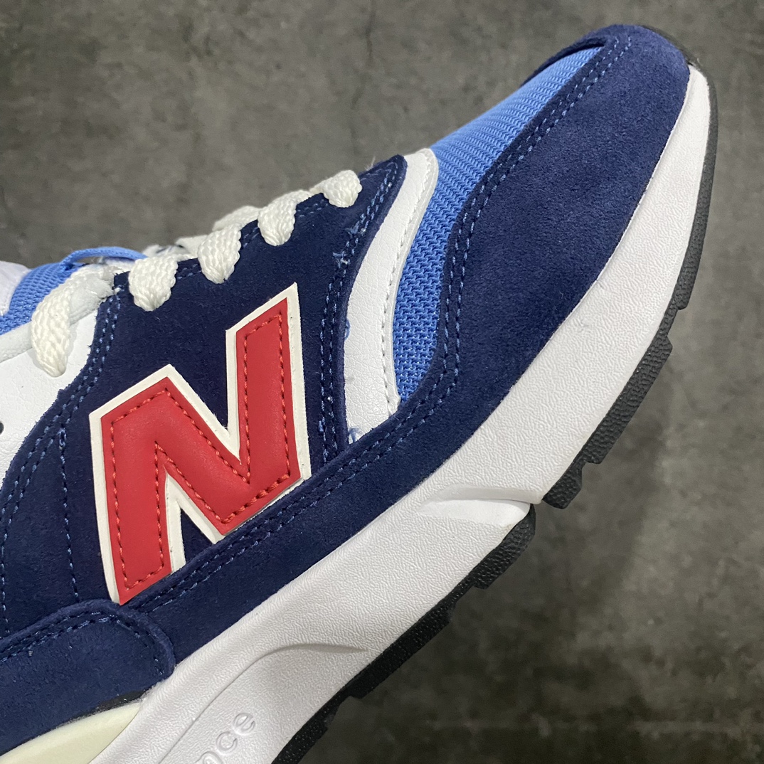 [KT version] NB997R New Balance 997R shock-absorbing, non-slip, wear-resistant, low-top, breathable running shoes dark blue and red U997RAC