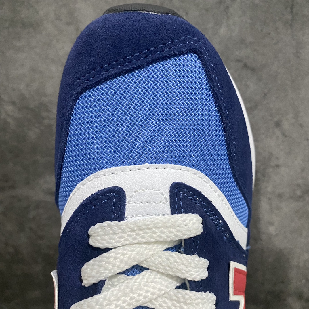 [KT version] NB997R New Balance 997R shock-absorbing, non-slip, wear-resistant, low-top, breathable running shoes dark blue and red U997RAC