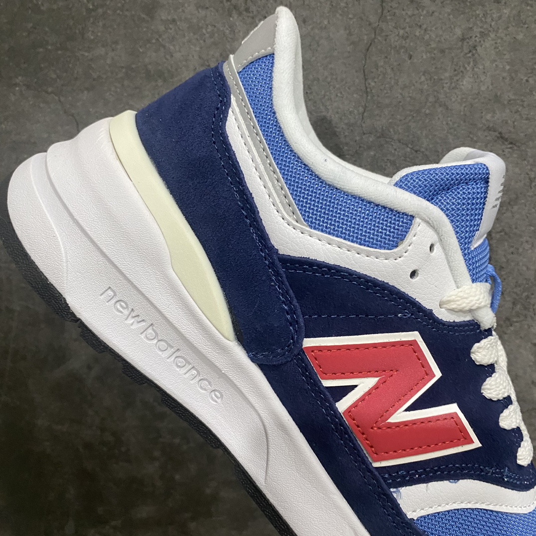 [KT version] NB997R New Balance 997R shock-absorbing, non-slip, wear-resistant, low-top, breathable running shoes dark blue and red U997RAC