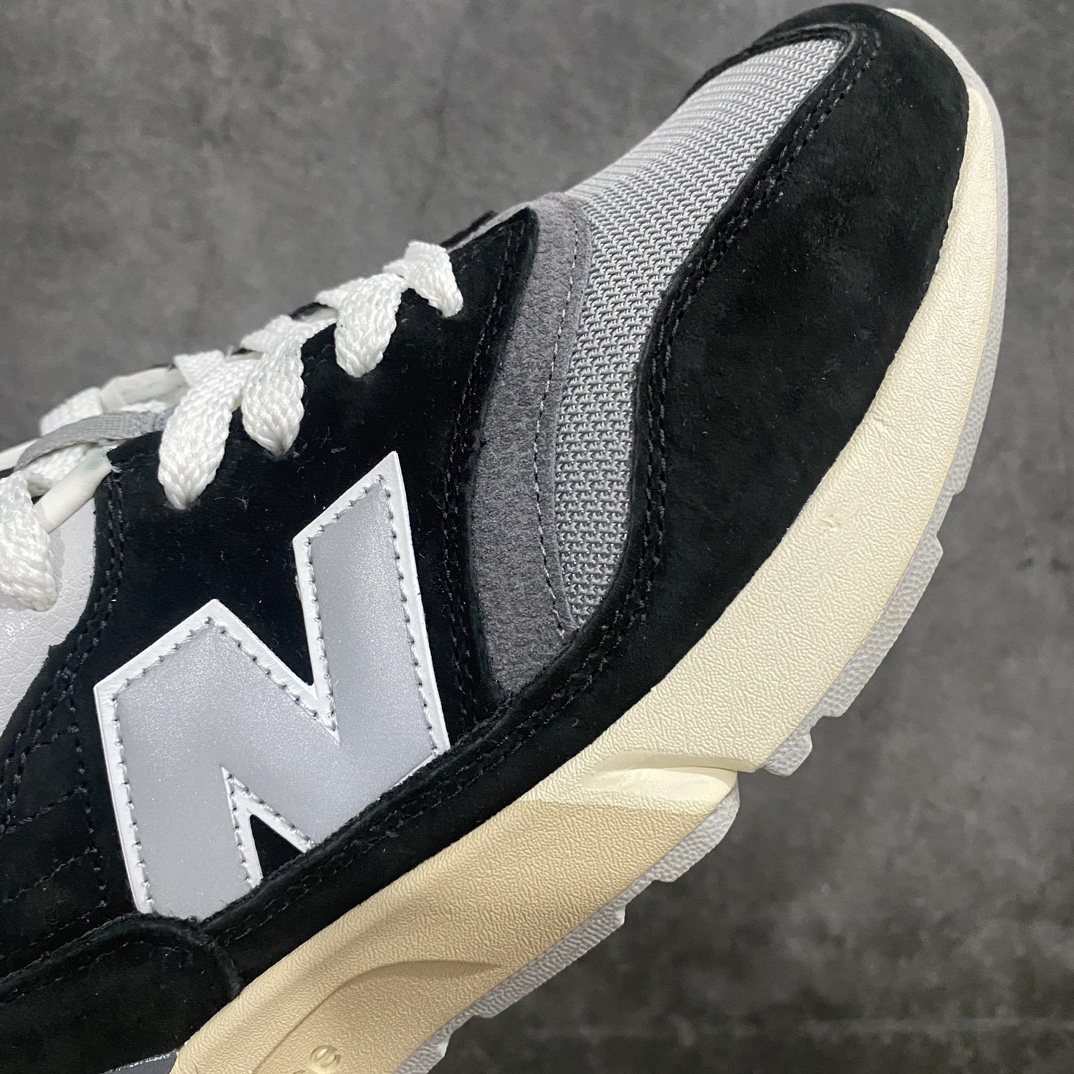 [KT version] NB997R New Balance 997R shock-absorbing, non-slip, wear-resistant, low-top, breathable running shoes black and white U997RHC