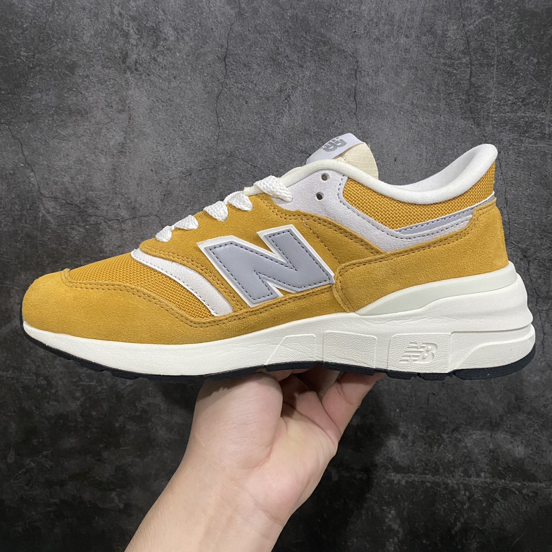 [KT version] NB997R New Balance 997R shock-absorbing, non-slip, wear-resistant, low-top, breathable running shoes yellow U997RCB