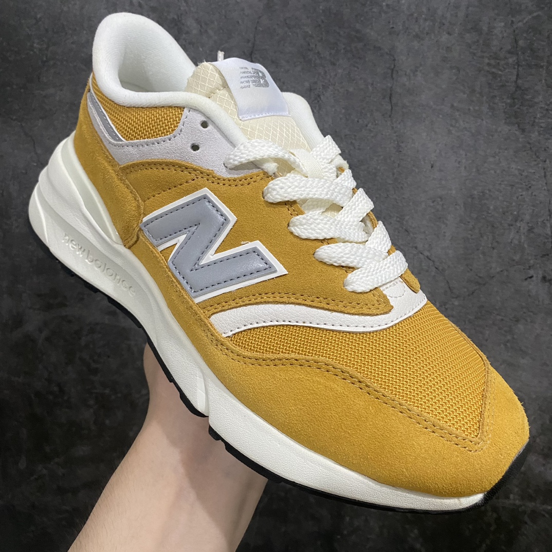 [KT version] NB997R New Balance 997R shock-absorbing, non-slip, wear-resistant, low-top, breathable running shoes yellow U997RCB