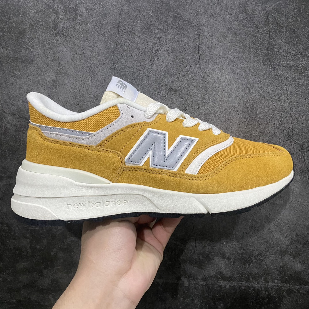 [KT version] NB997R New Balance 997R shock-absorbing, non-slip, wear-resistant, low-top, breathable running shoes yellow U997RCB