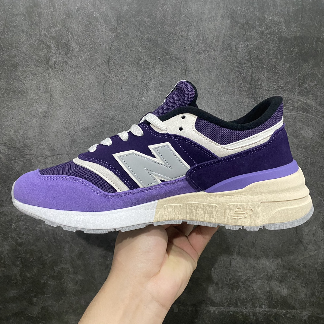 [KT version] NB997R New Balance 997R shock-absorbing, non-slip, wear-resistant, low-top, breathable running shoes purple U997RAD