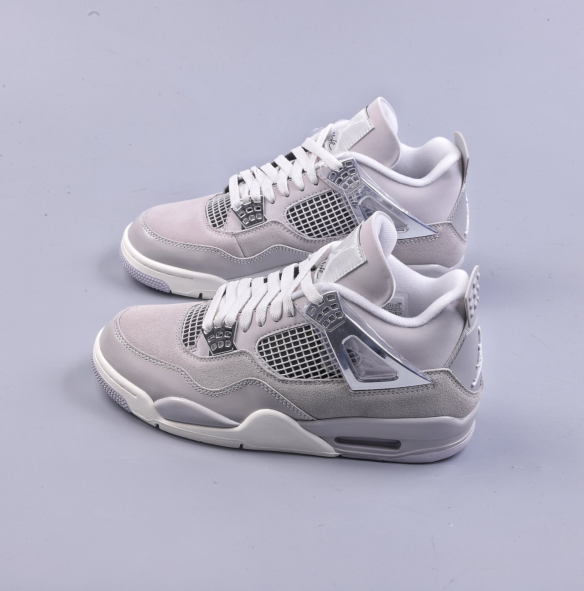 oG Air Jordan 4 Retro ”Frozen Moments” Electroplated Silver AQ9129-001