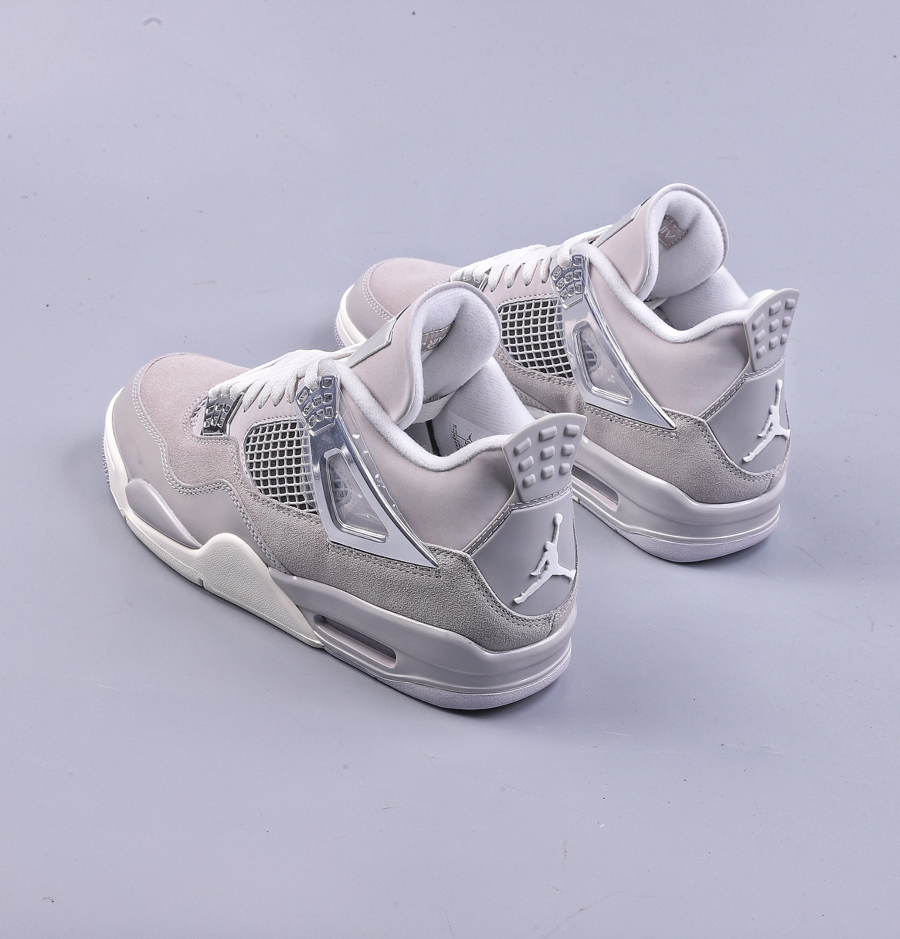 oG Air Jordan 4 Retro ”Frozen Moments” Electroplated Silver AQ9129-001