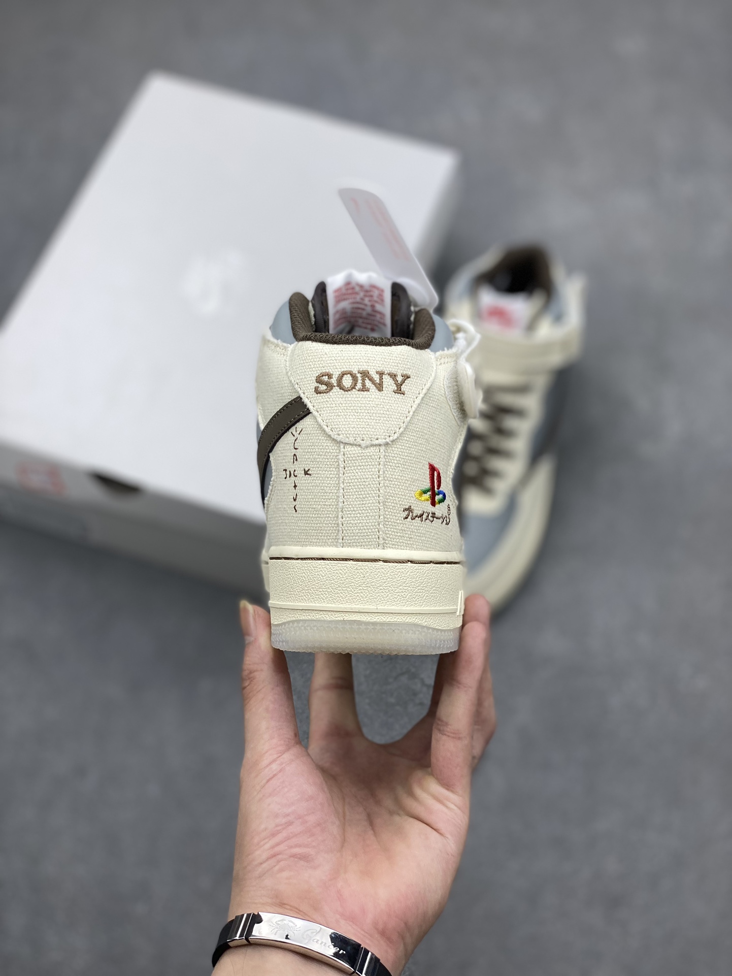 TS x PlayStation x Air Force 1 PS5 Mid-Top Sneakers - Limited Edition 5 i1694473449 6243 3