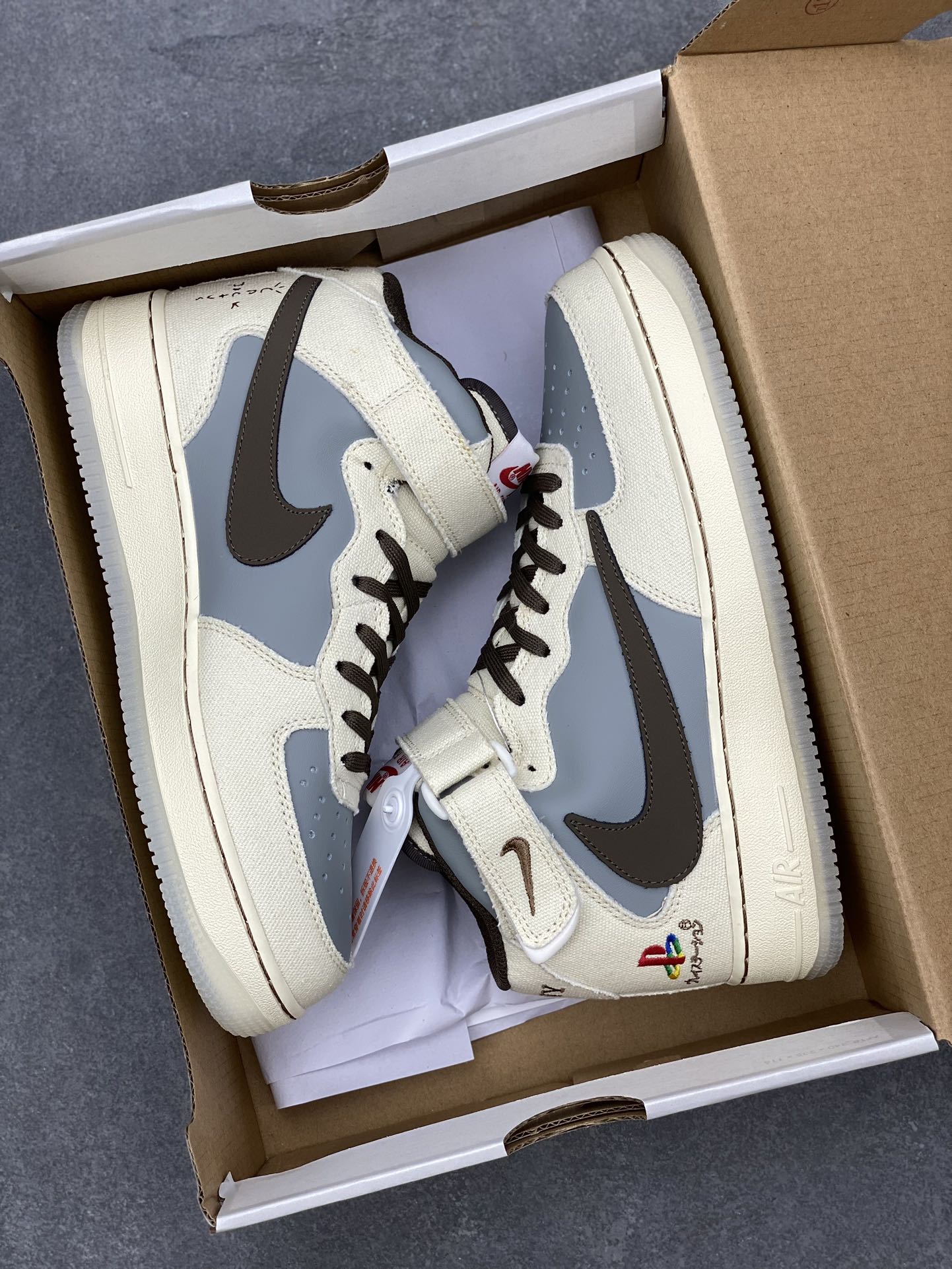 TS x PlayStation x Air Force 1 PS5 Mid-Top Sneakers - Limited Edition 10 i1694473449 680 8