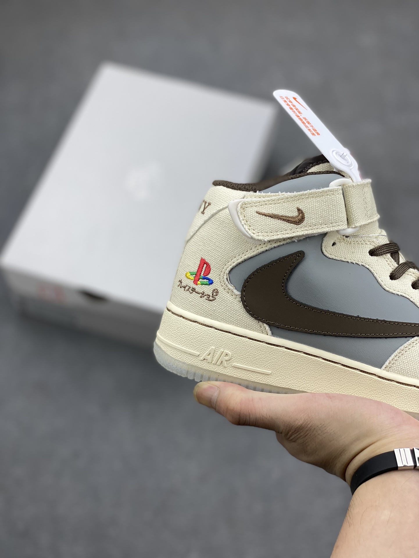 TS x PlayStation x Air Force 1 PS5 Mid-Top Sneakers - Limited Edition 6 i1694473449 8453 4