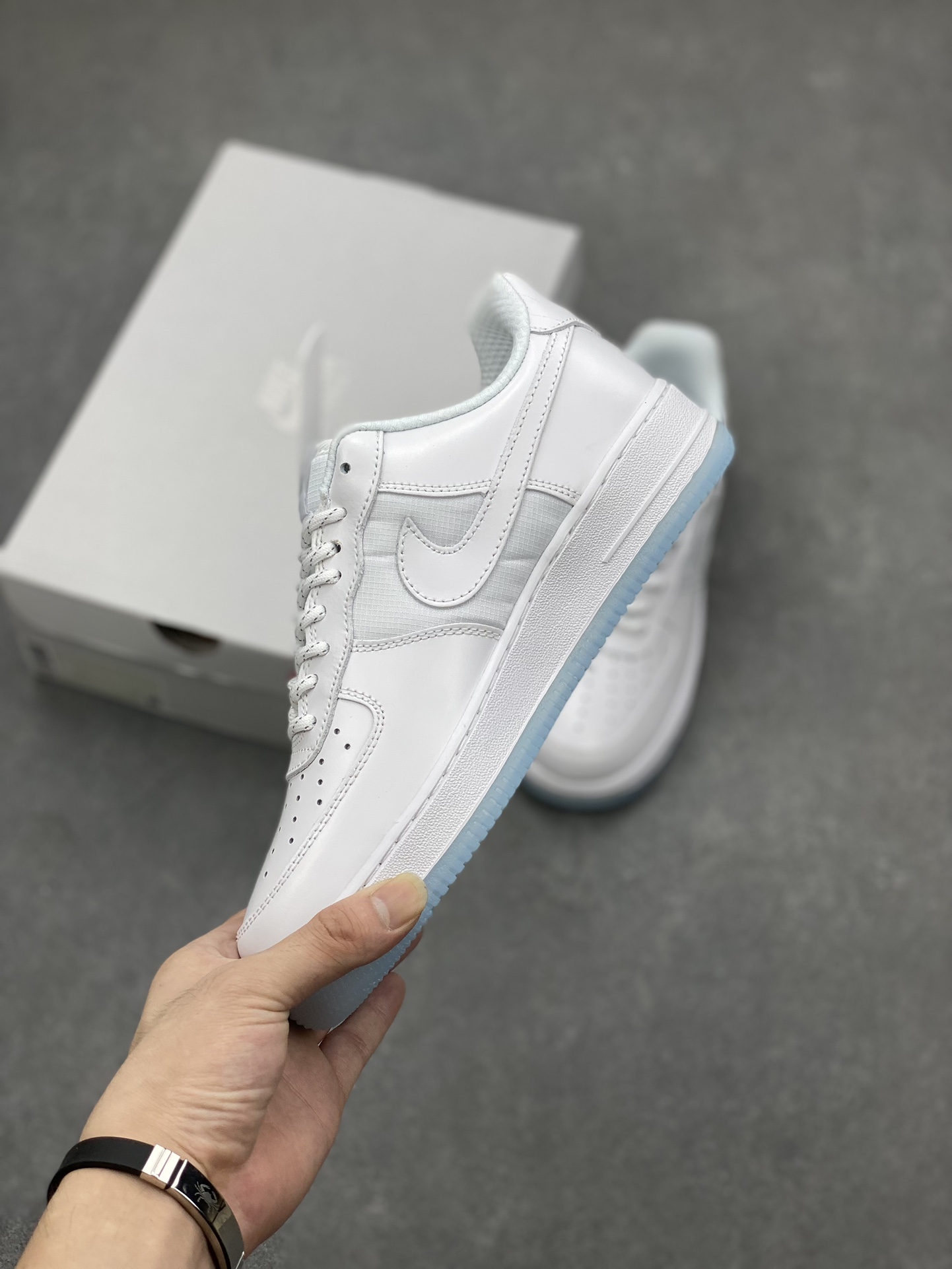 Nike Air Force 1 '07 Low White Ice Blue Sneakers FV0383-100 4 i1694473621 193 2