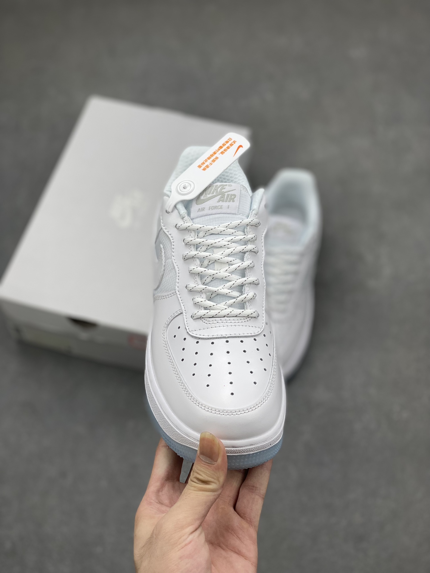 Nike Air Force 1 '07 Low White Ice Blue Sneakers FV0383-100 3 i1694473621 2826 1