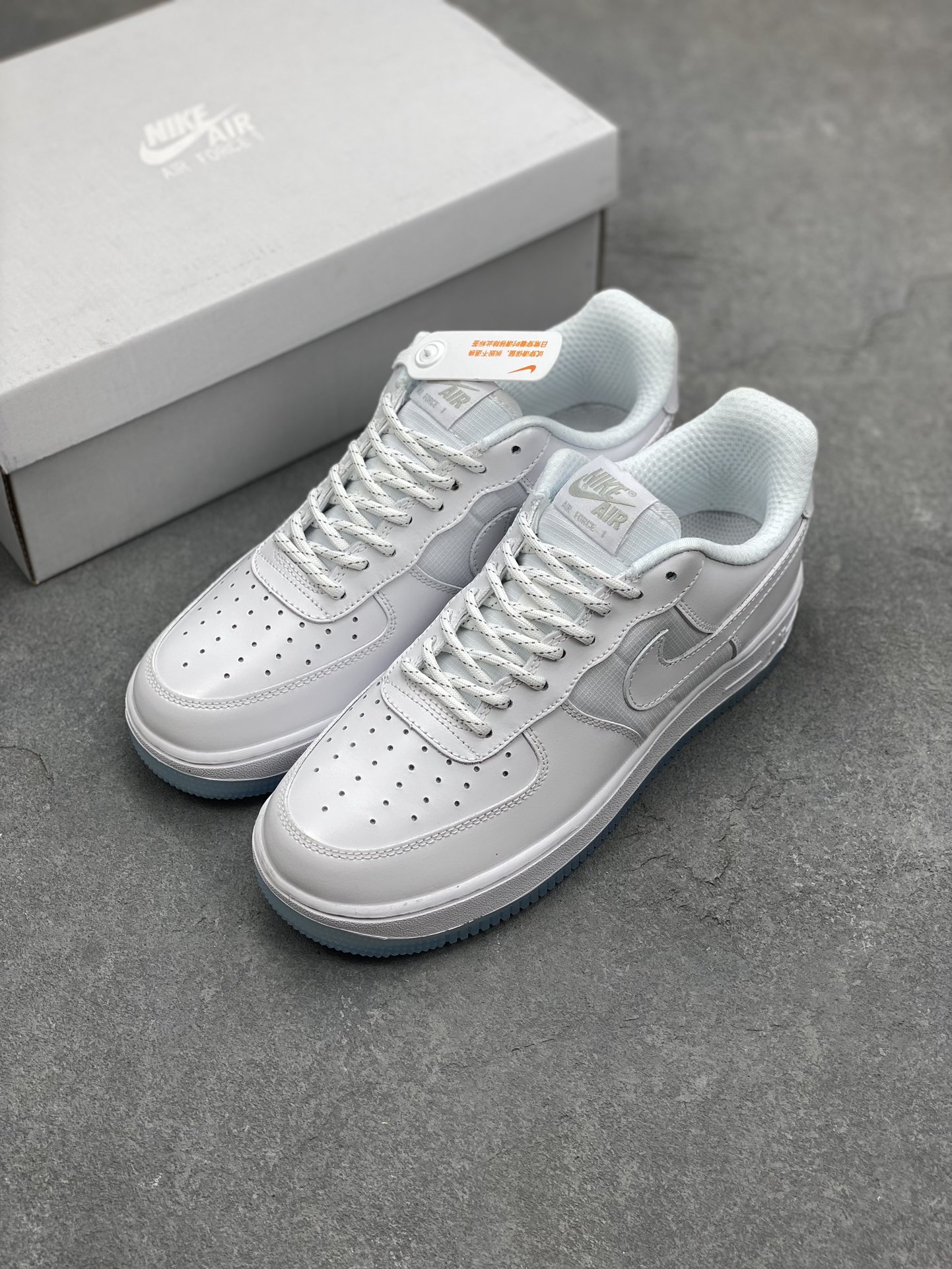 Nike Air Force 1 '07 Low White Ice Blue Sneakers FV0383-100 9 i1694473621 5213 7