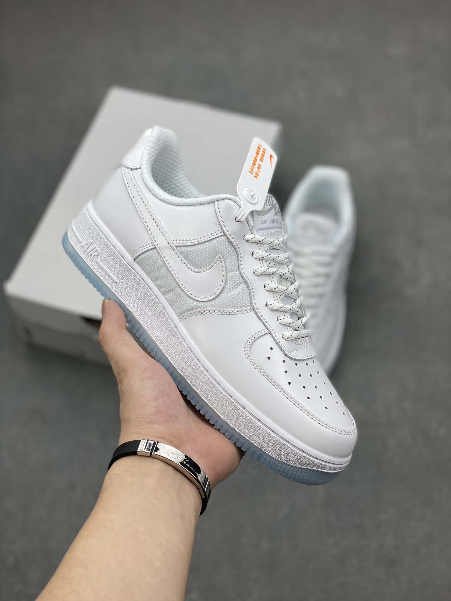 Nike Air Force 1 '07 Low White Ice Blue Sneakers FV0383-100 2 i1694473621 796 0