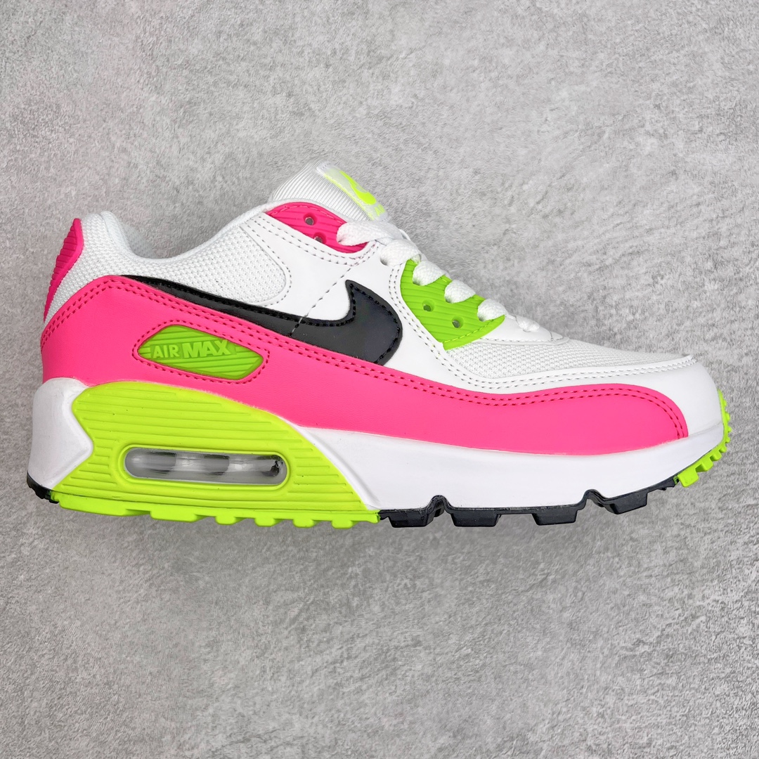 图片[8]-＃MX版 NK Air MAX 90 气垫复古减震跑步鞋 经典重温 独家陆续补货 外单专供大厂出品 品质稳定 一百余色 终端操作 Air Max 90于1990年推出 来自Air Max系列 在Air Max 1的基础上改进而得 增加了气垫面积 外型上也更为流线 最特別的就是加入了菱纹塑胶嵌板 为Air Max 90增添了许多潮流气息 皮革鞋面 造就出色耐穿性和支撑力 Max Air缓震配置搭配泡棉中底 令Air Max 90轻盈而舒适 华夫格橡胶外底 铸就Air Max 90非凡的抓地力 而Air Max 90不仅是一双跑鞋 它成功跨越了时间的演进 成为了球鞋文化与潮流圈中最熟为人知的鞋款之一 尺码：36 36.5 37.5 38 38.5 39 40 40.5 41 42 42.5 43 44 44.5 45-选品中心