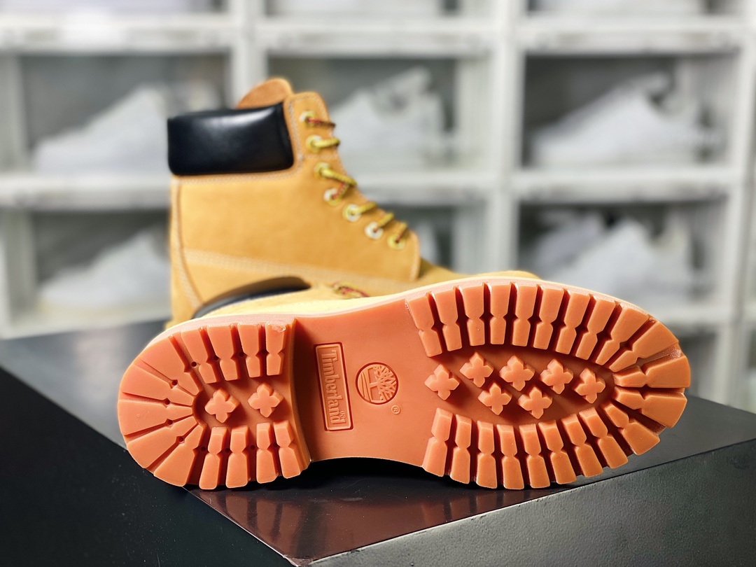 Timberland 6 Inch Leather Boots Timberland classic yellow boots ”OG wheat yellow and black” TB010061 713