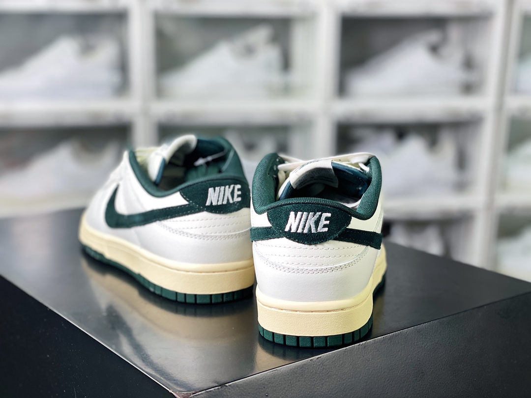 Nike SB Dunk Low ”Athletic Department” dunk series low-top sneakers ”off-white dark green oxidation bottom” FQ8080-133