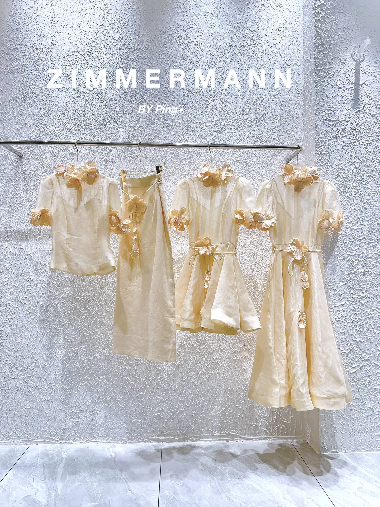 Zimmermann Clothing Shirts & Blouses Skirts Buy Sell
 Apricot Color