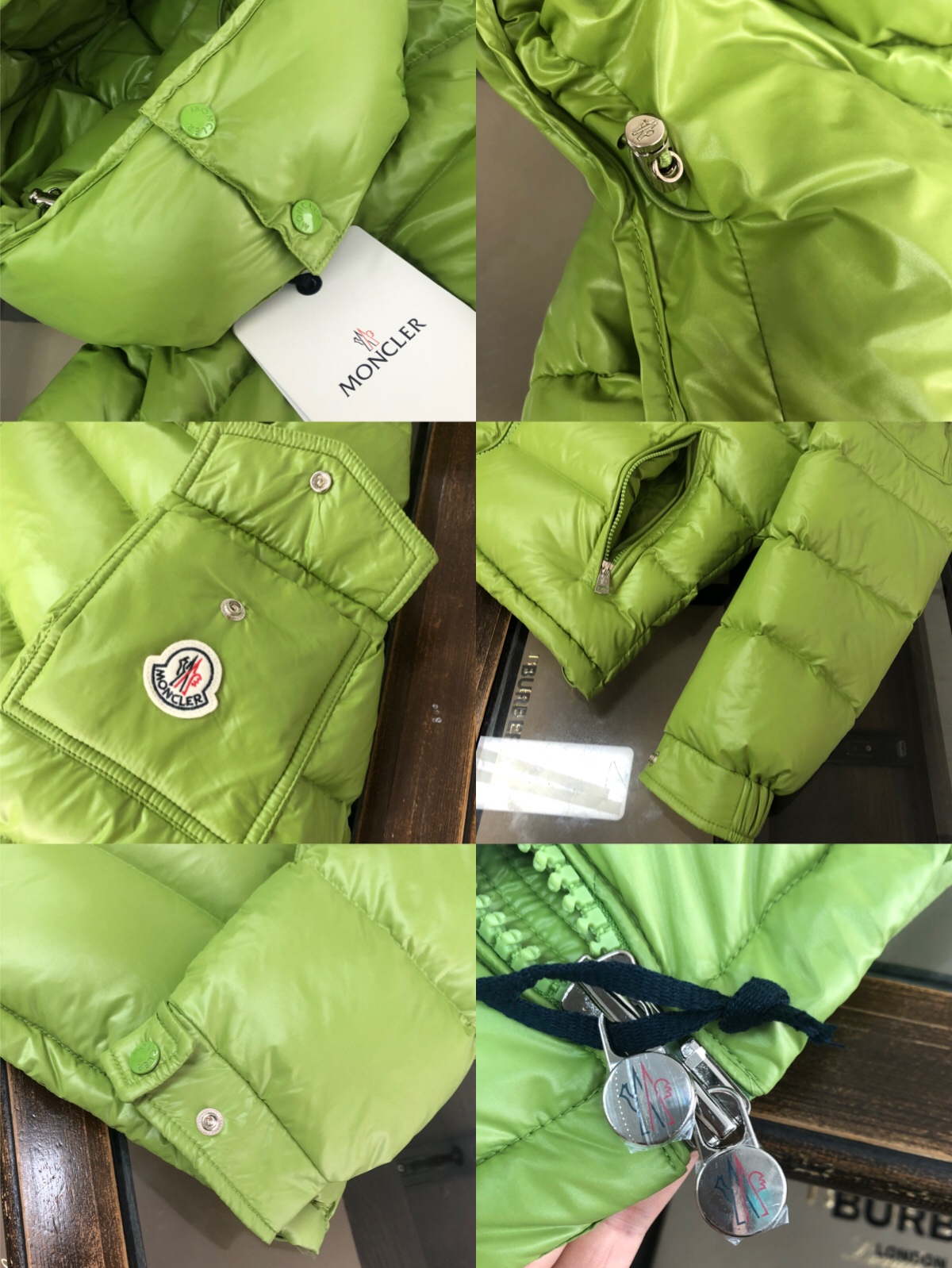 Moncler/蒙口#MAYA玛雅陈奕迅明星同款经典中的典范#男女款！采用尼龙制成搭配标志性长方格绗缝是