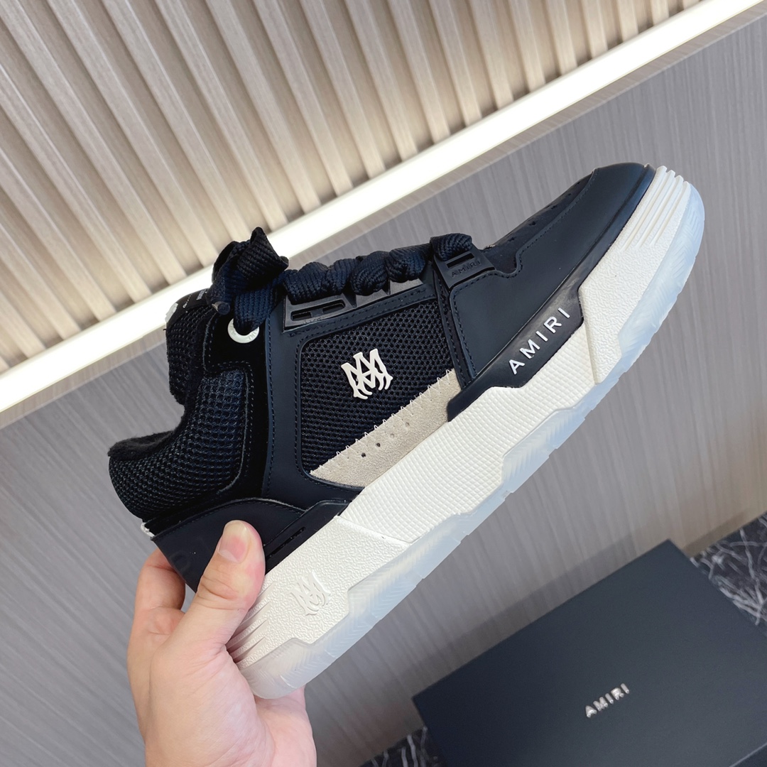 Amiri MA-1 Series Rhinestone Sneakers - Couple's Bling Bread Shoes 5 i1694508436 6014 4
