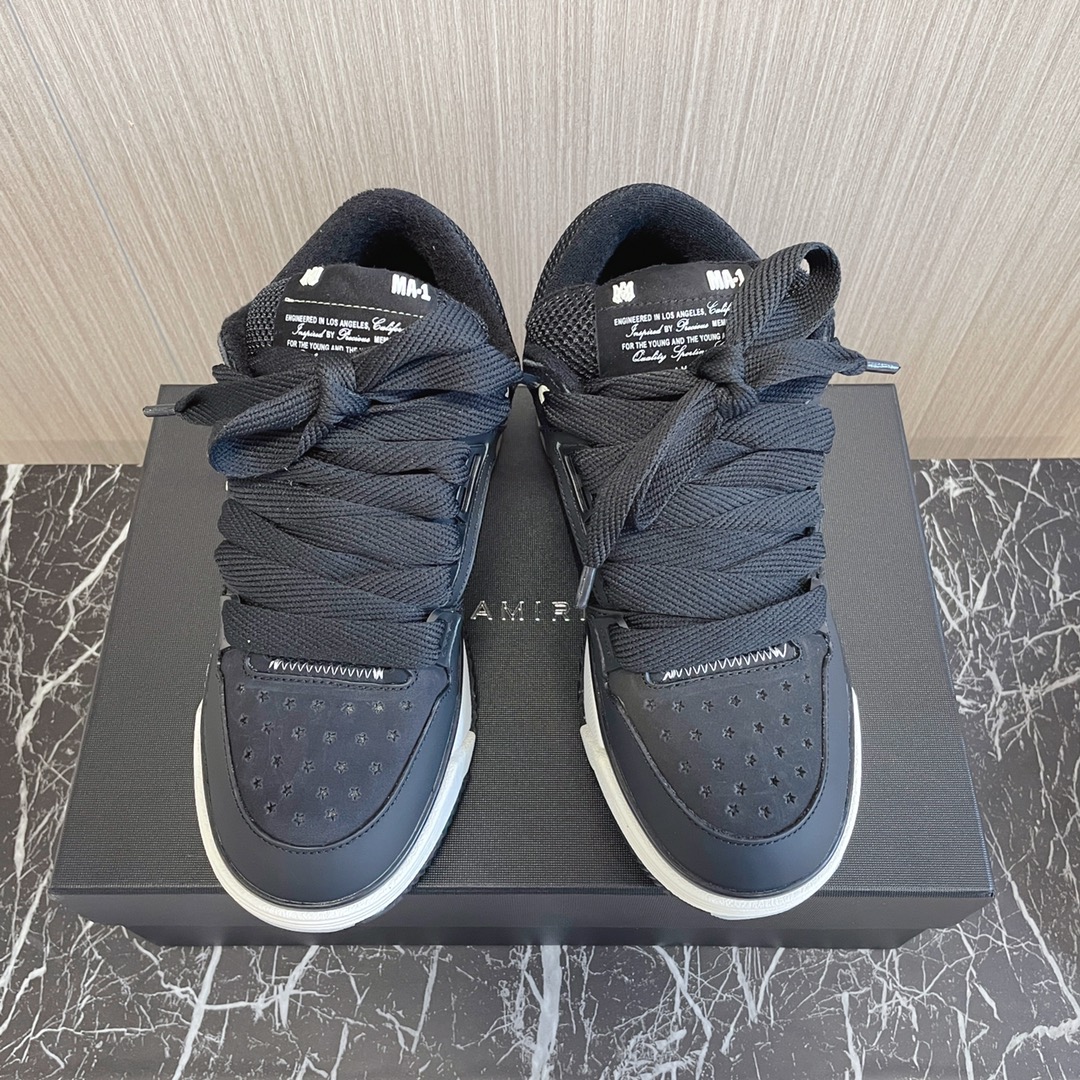 Amiri MA-1 Series Rhinestone Sneakers - Couple's Bling Bread Shoes 8 i1694508436 7640 7