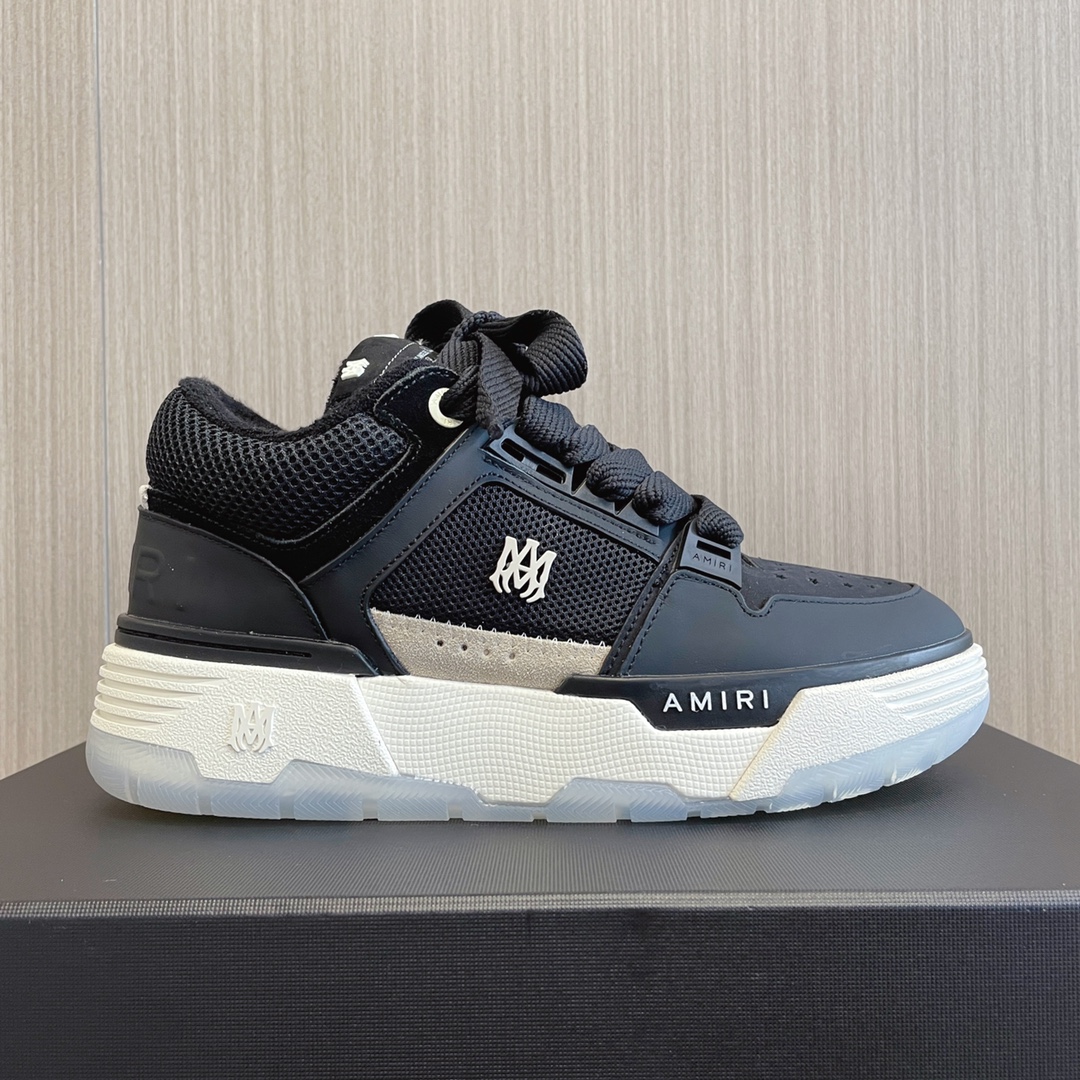 Amiri MA-1 Series Rhinestone Low-Top Sneakers - Classic Design & Comfort