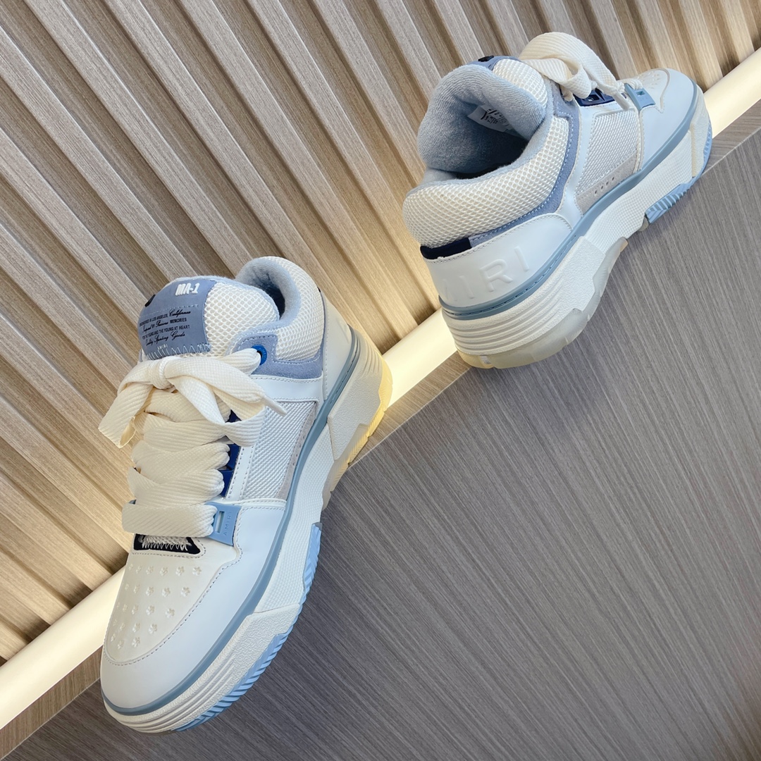 Amiri MA-1 Rhinestone Sneakers: Couple's Fashion, Thick Sole, Stylish & Comfortable 3 i1694508727 7850 2