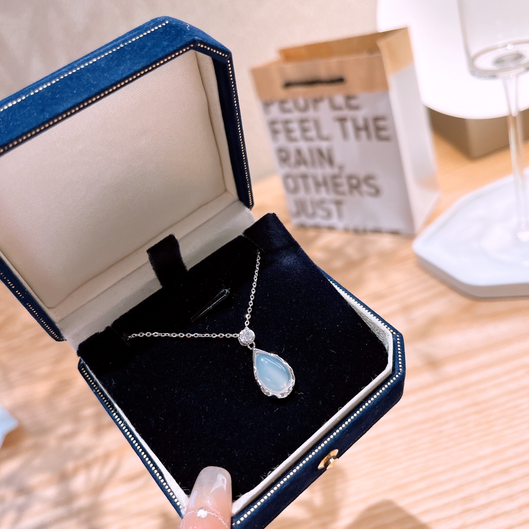 ミニマリスト純銀ネックレスゴールド 新年