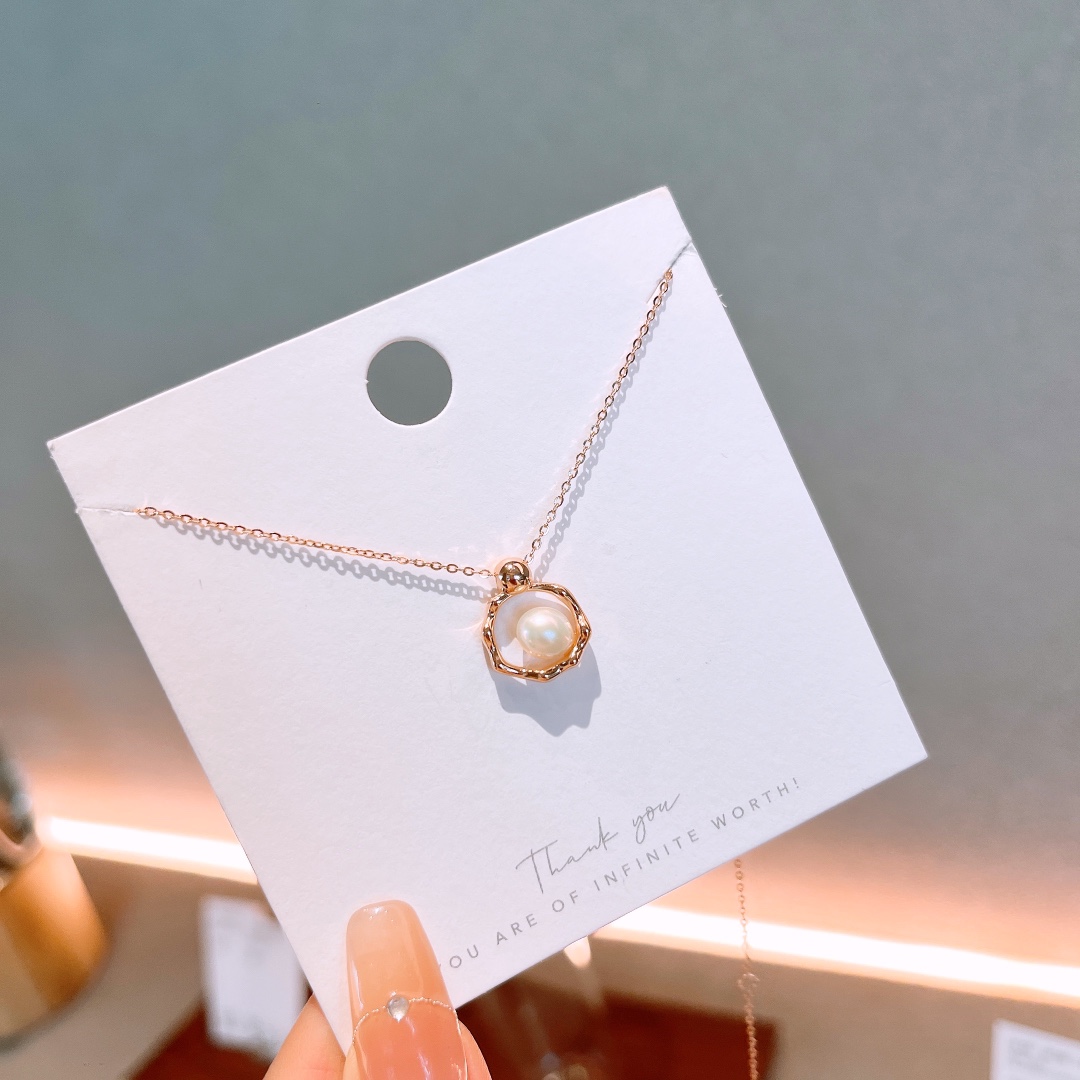 Allergiearmes Silber Kette Minimalistisch Neujahr Silber